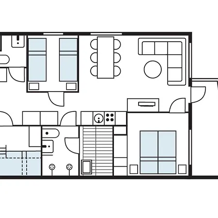 Daire Ski-inn Pyhaesuites *